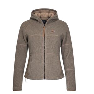 Stormtech Women’s Fleece Zip-Up Hooded Jacket – Size Medium Banff Canada Logo